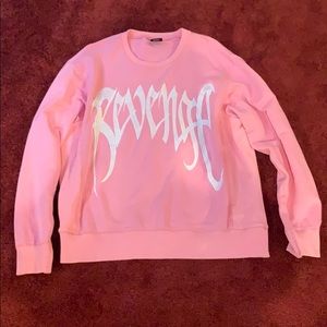 pink revenge crewneck size m